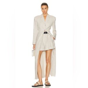 Helsa Linen Duster Coat NWOT M